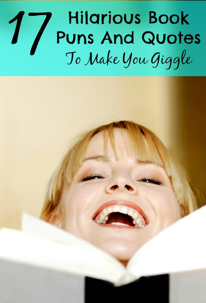 17 Hilarious Book Puns And Quotes To Make You Giggle