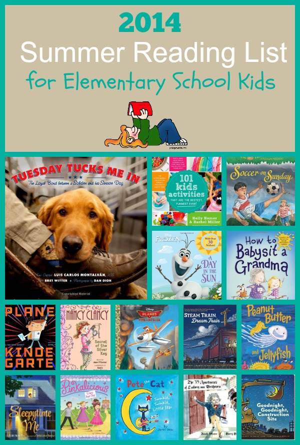 2014 Summer Reading List for Elementary Kids