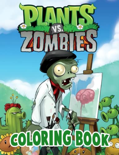PIants Vs Zombie Coloring Book: Coloring Book For Kids Jumbo Coloring Book For Kids