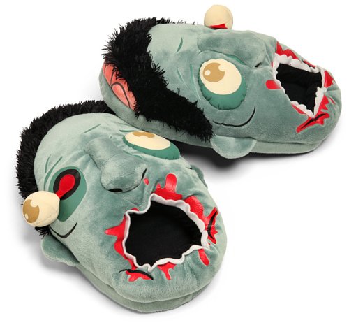 Zombie Slippers Valentine's Day gifts for men who like zombies