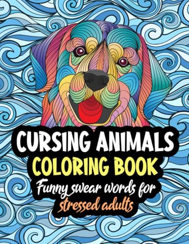 Cursing Animals Coloring Book