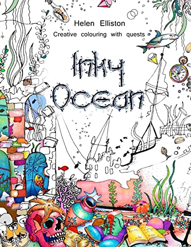 11 Adult Coloring Books For Everyone Who Loves The Ocean 16 inky ocean coloring book