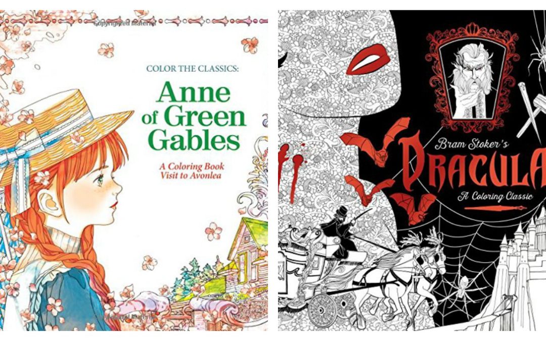 7 Amazing Coloring Books For Grown Ups Based On Classic Novels