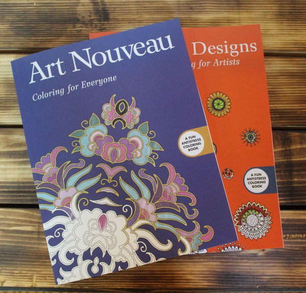 I love these adult coloring books from Skyhorse Publishing! So relaxing & fun!