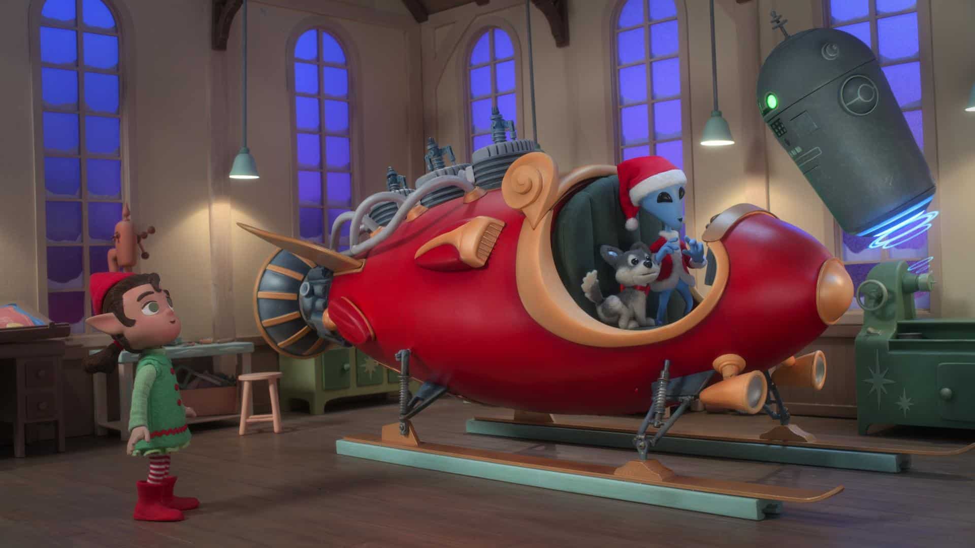 Alien Xmas Netflix Holiday Lineup for kid and families