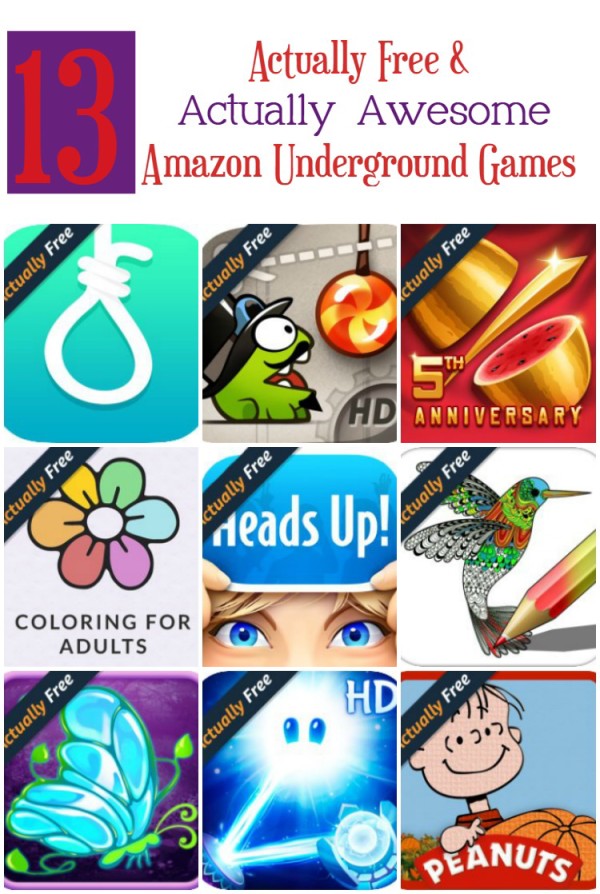 Have you browsed the Amazon Underground app selection yet? It's an app addict's dream come true! Check out 13 Actually Free games that are actually pretty awesome!