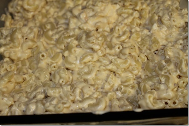 baked mac and cheese transfer