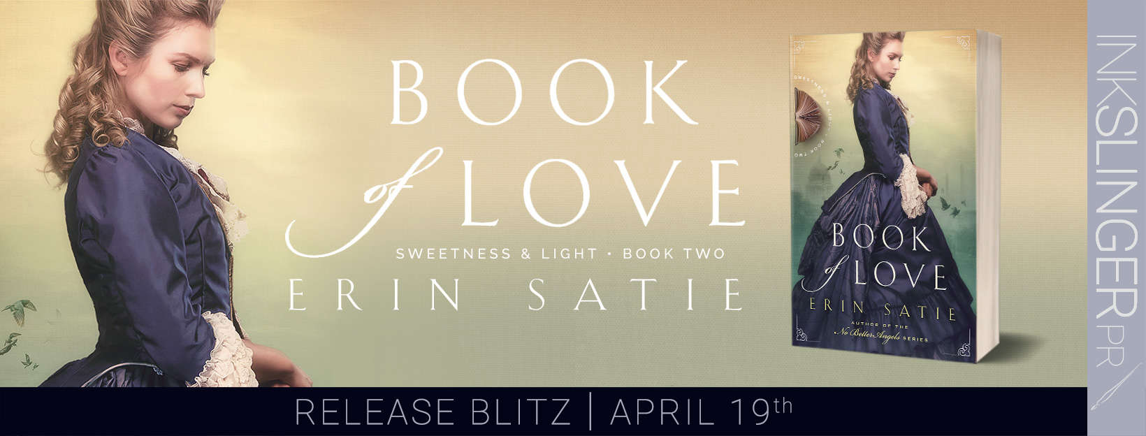 New Historical Romance: Book of Love by Erin Satie (Released Today)