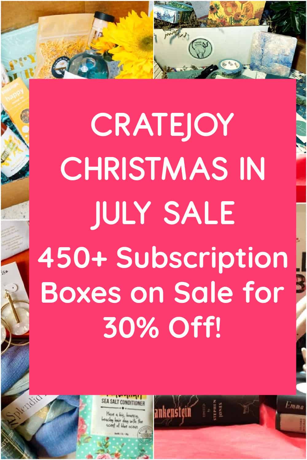 5 Deep-Discount Subscription Boxes to Try During the Cratejoy Christmas in July Sale