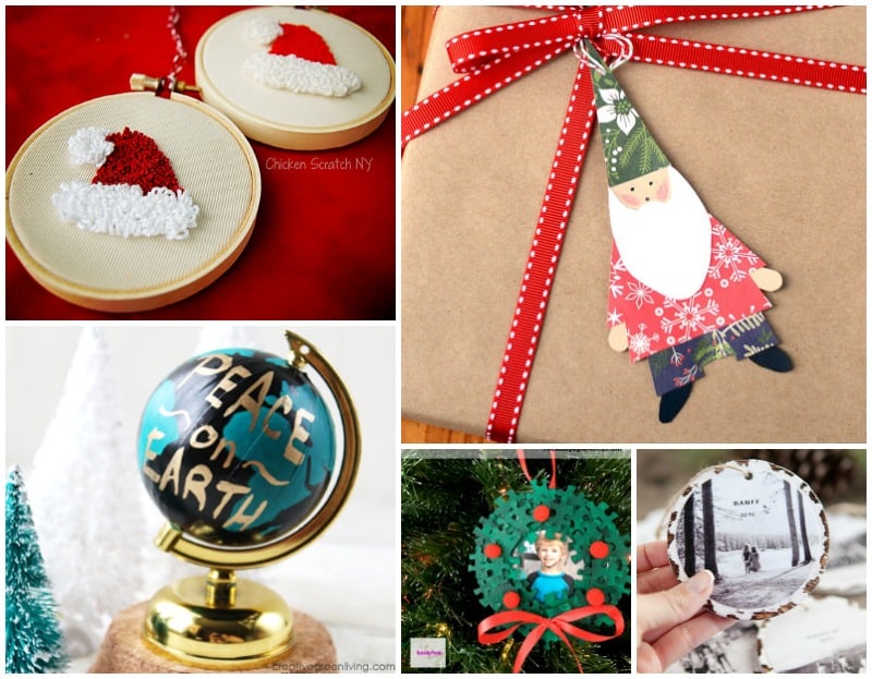 25 Adorable Homemade Christmas Ornaments to Make