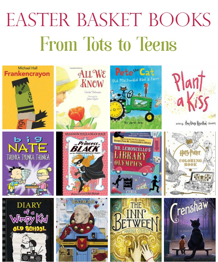 21 Books That Belong In Every Child’s Easter Basket (from Tots to Teens)
