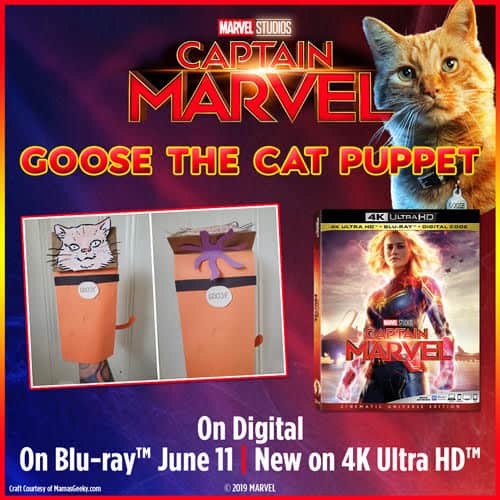 Captain Marvel is Now Available on Blu-Ray/DVD (plus Grab Free Activity Sheets!)
