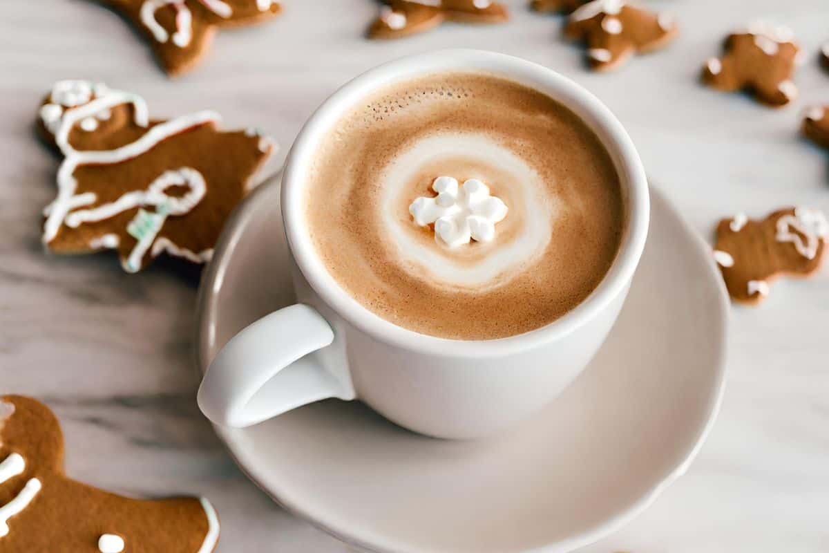 How to Make the Perfect Gingerbread Latte 2 Sip holiday joy with my Perfect Gingerbread Latte recipe! Aromatic espresso, steamed gingerbread-infused milk, topped with whipped cream and spice. SO good!