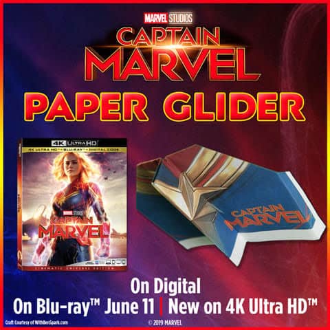 Captain Marvel is Now Available on Blu-Ray/DVD (plus Grab Free Activity Sheets!)