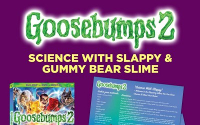 Goosebumps 2: Gummy Bear Slime Recipe, Science Experiments, Bonus Clips and More!