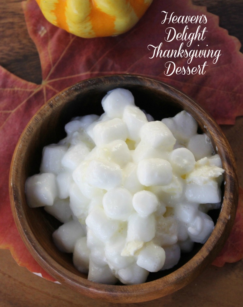 Heaven’s Delight: An Easy Pineapple Marshmallow Thanksgiving Dessert