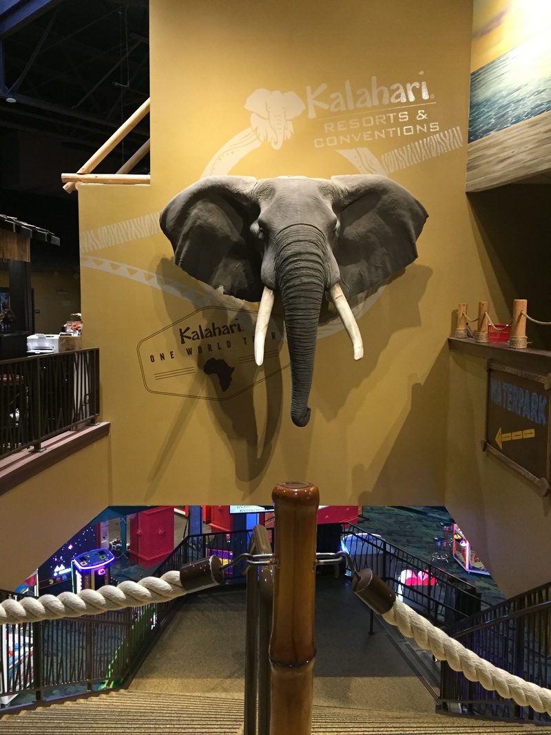 Kalahari Pocono Resort waterpark entrance
