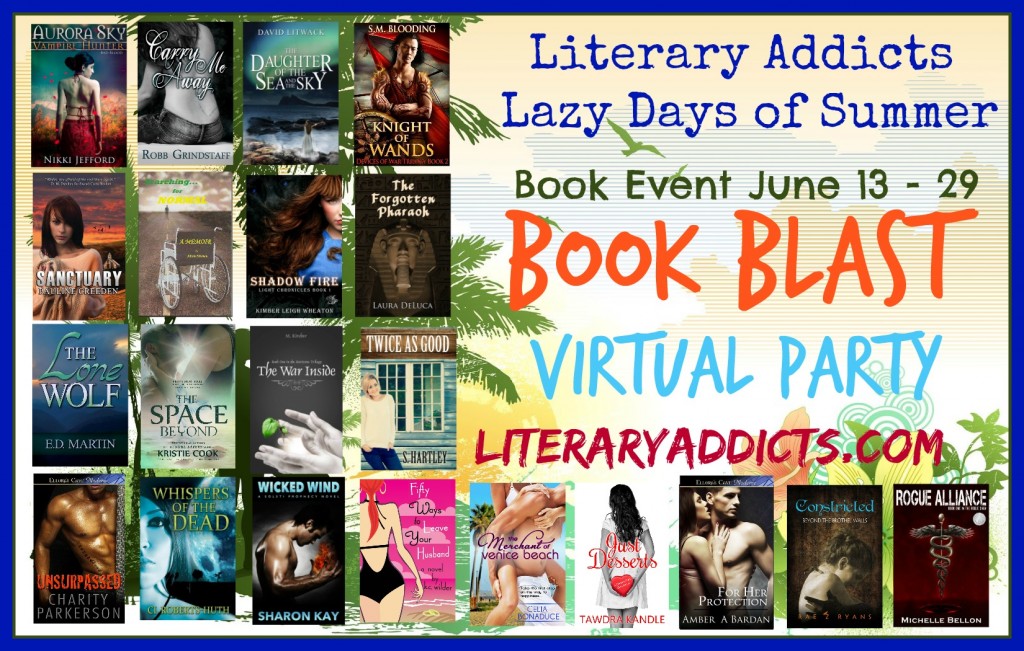 Lazy Days of Summer Literary Addicts Book Blast: $50 Amazon Gift Card & Books Giveaway