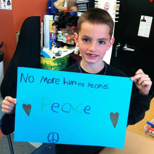 Show Your Child How Small Acts Make BIG Impacts #NoMoreHurtingPeople