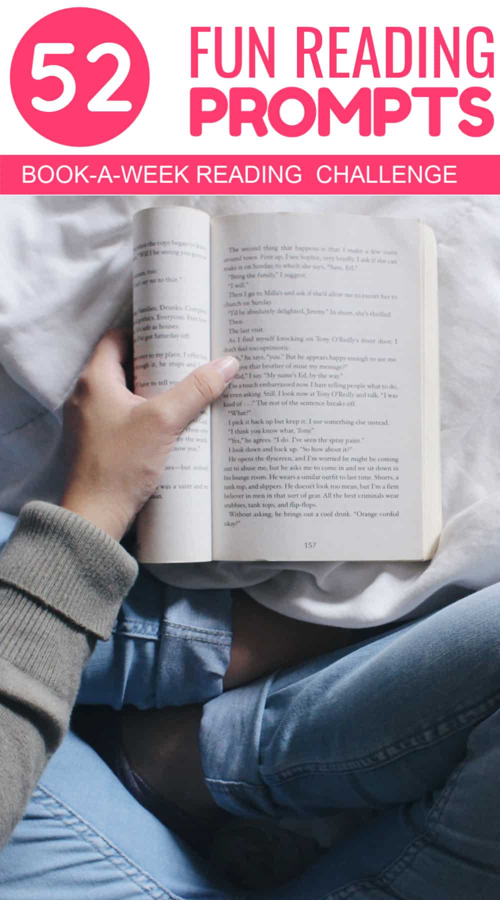 Didn't make your 52 books in 52 weeks goal last year? Don't feel bad, I didn't, either. That's okay, though, a fresh start is right around the corner. Check out my brand-spankin-new list of reading challenges to help you meet that book-a-week goal.