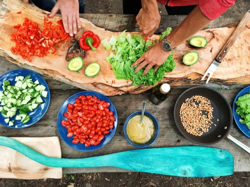 Save money on groceries by cooking only what you need or will realistically eat.