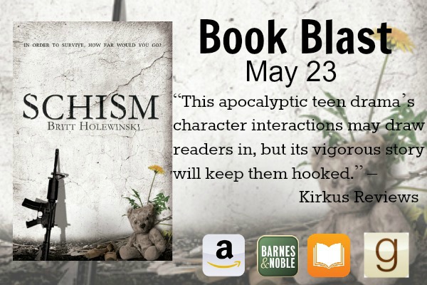"Schism" is the first book in a new dystopian trilogy that tells a tale of survival, of good versus evil, and of constructing a future with only memories of childhood.