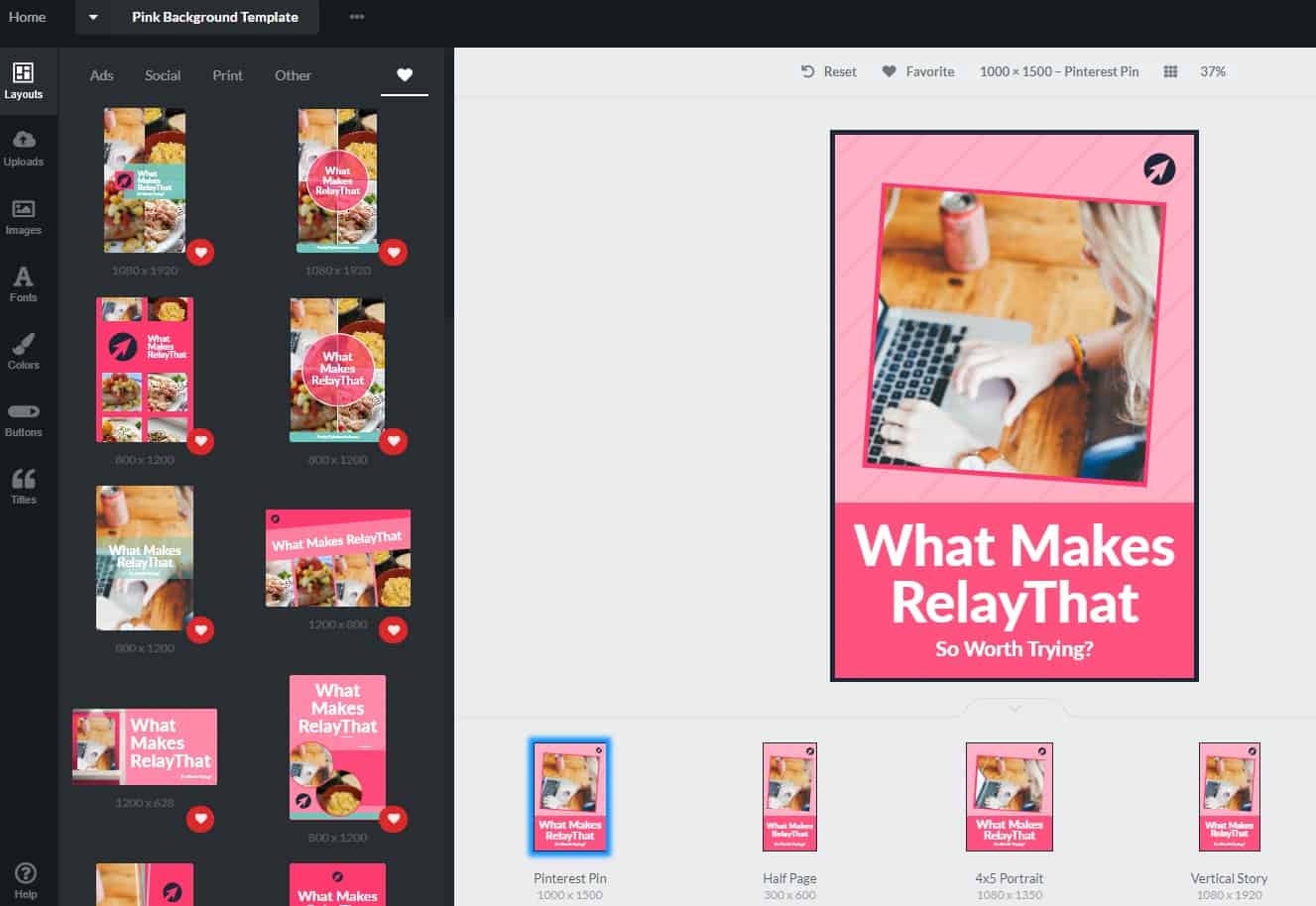 RelayThat Review: Make Dozens of Social Media Images In Minutes Even If You Have ZERO Graphic Design Skills 10 RelayThat Review: Make Dozens of Social Media Images In Minutes Even If You Have ZERO Graphic Design Skills