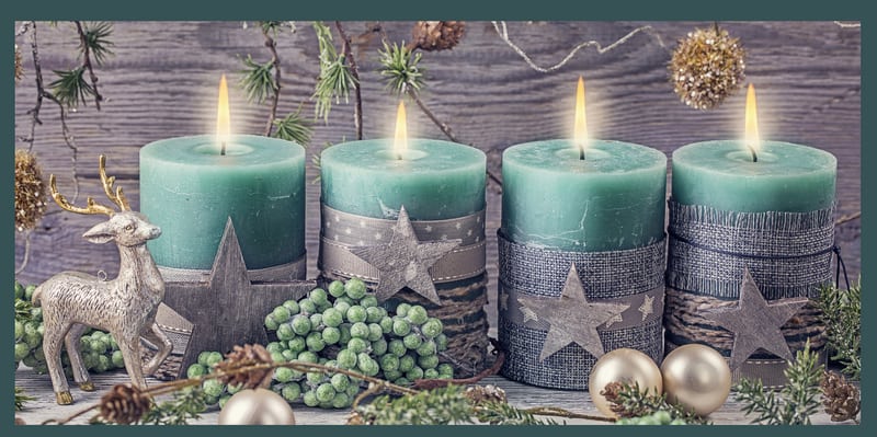 Save Money on Holiday Decor with these Budget-Friendly & Shabby Chic Christmas Ideas