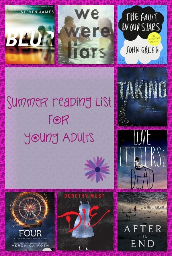 2014 Summer Reading Lists for Young Adults