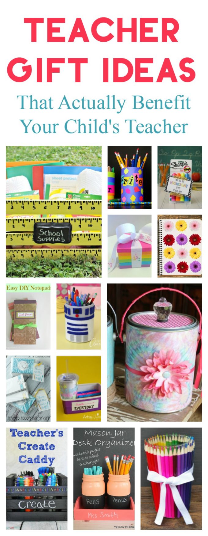 DIY Back to School Teacher Gift Ideas That They'll Actually Use