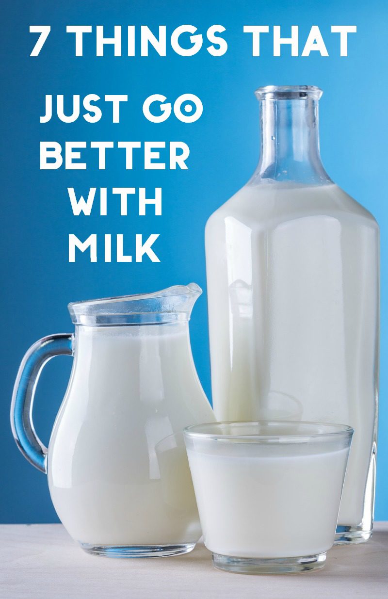 7 things that just go better with milk + how you can help Heifer International's Cow to Classroom program get milk into the hands of kids all over the world!