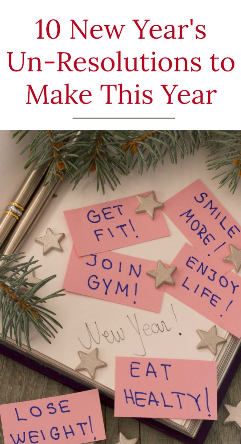 I've never been a big fan of New Year's resolutions. I feel like they put way too much pressure on us to completely change our lives overnight. Did you know that while about 40% of people make resolutions, only about 8% actually keep them? This year, instead of making "all or nothing resolutions," I decided to try some un-resolutions! Keep reading to find out what I'm talking about.