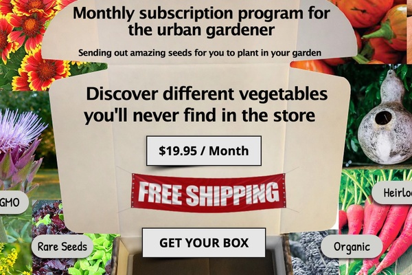 Seed Bank Box