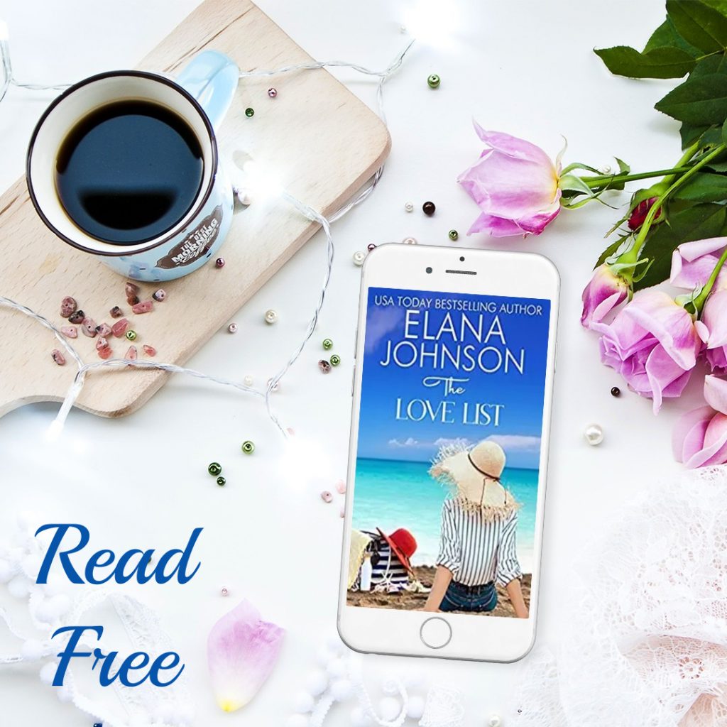 Read THE LOVE LIST by Elana Johnson FREE for a Limited Time (Clean Beach Read)