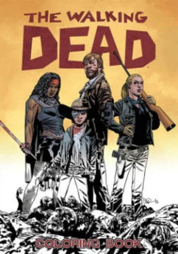 5 Adult Coloring Book Ideas For Everyone Who Loves Zombies : The Walking Dead