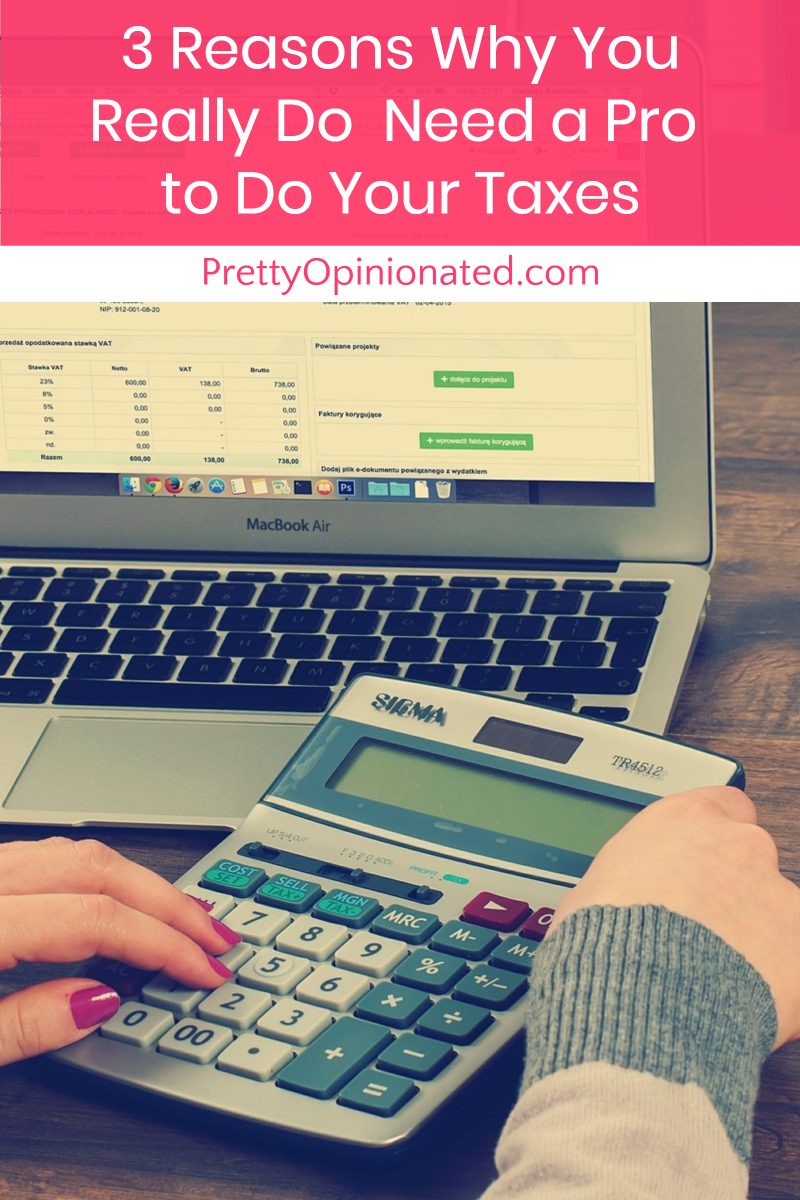 Before you think about doing your own taxes, check out these top three reasons why it might be smarter to higher a professional!