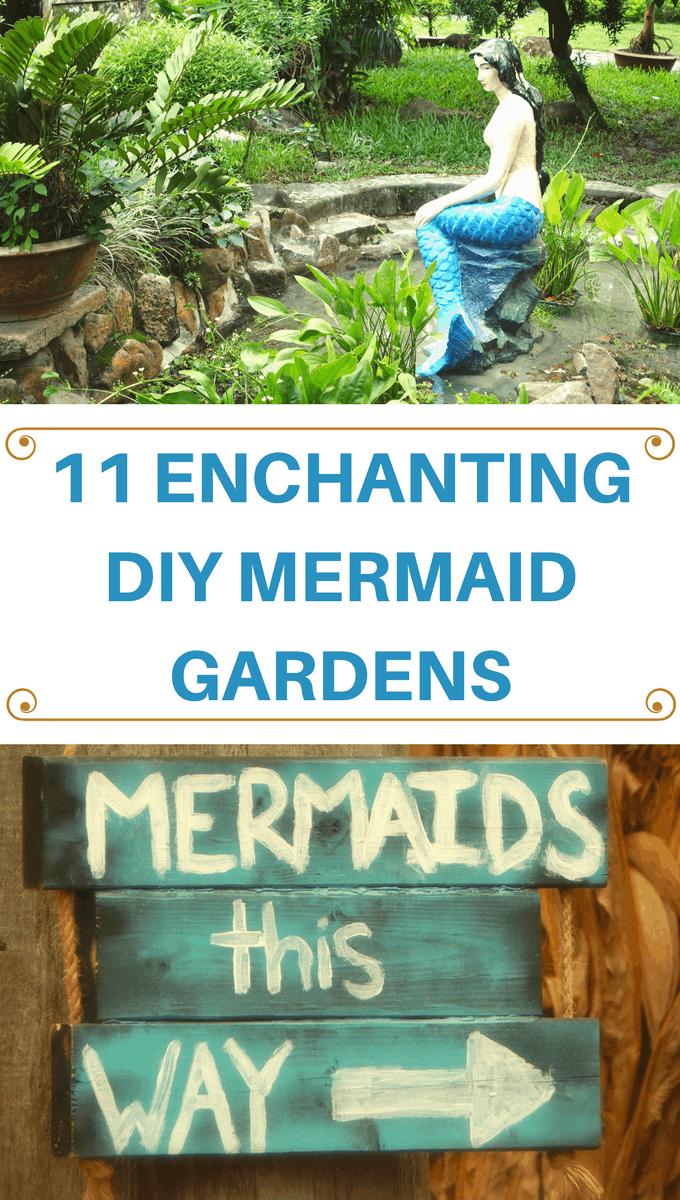 11 Enchanting DIY Mermaid Gardens That Will Inspire You