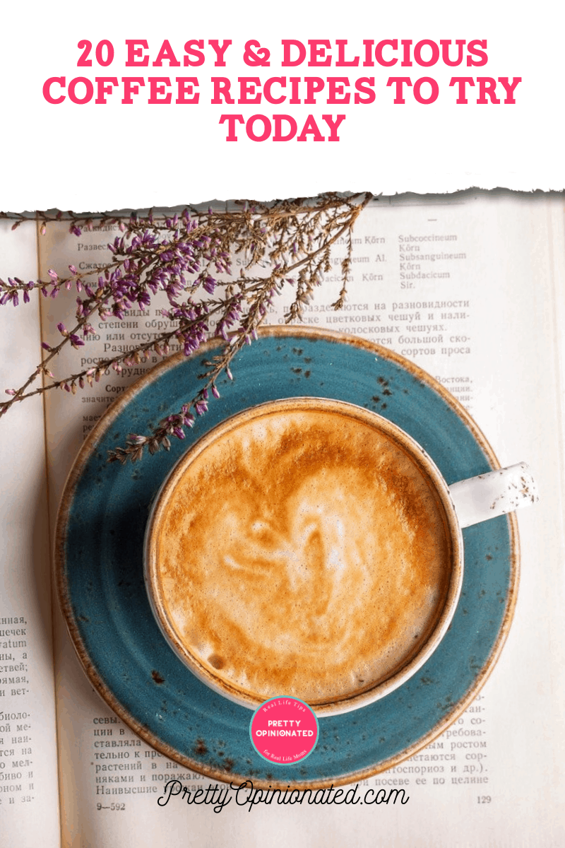 Feeling a bit drained and wiped out from all the holiday excitement? Perk up (pun intended) with these 20 delicious and easy coffee recipes! From seasonal Gingerbread and Eggnog coffee to Iced Mocha Lattes, you'll find something yummy to start your day right!