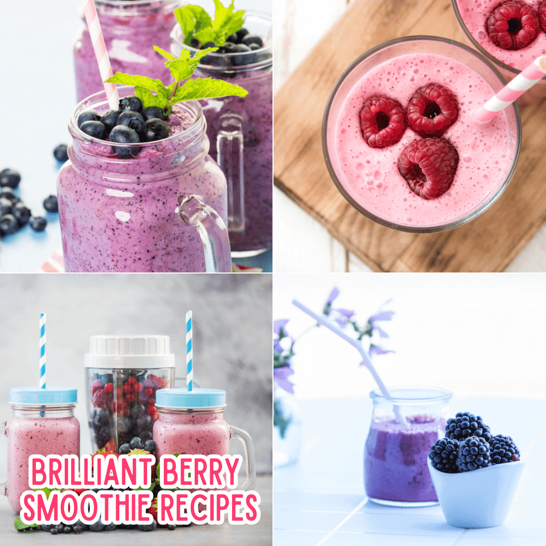 50 Smoothie Bowls & Traditional Smoothie Recipes to Make This Summer 12 berry smoothies