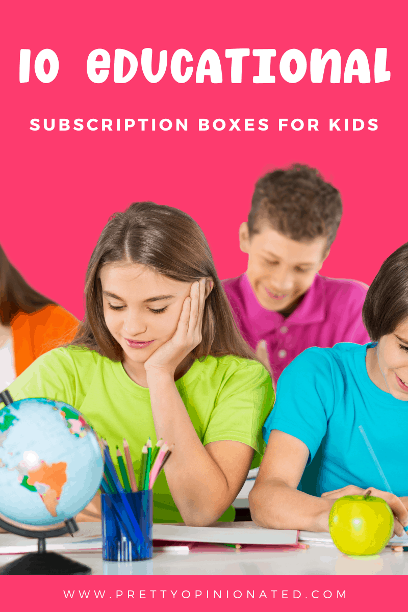 Want to keep kids learning without resorting to boring worksheets? Check out these 10 educational subscription boxes that teach kids new skills in a fun way!