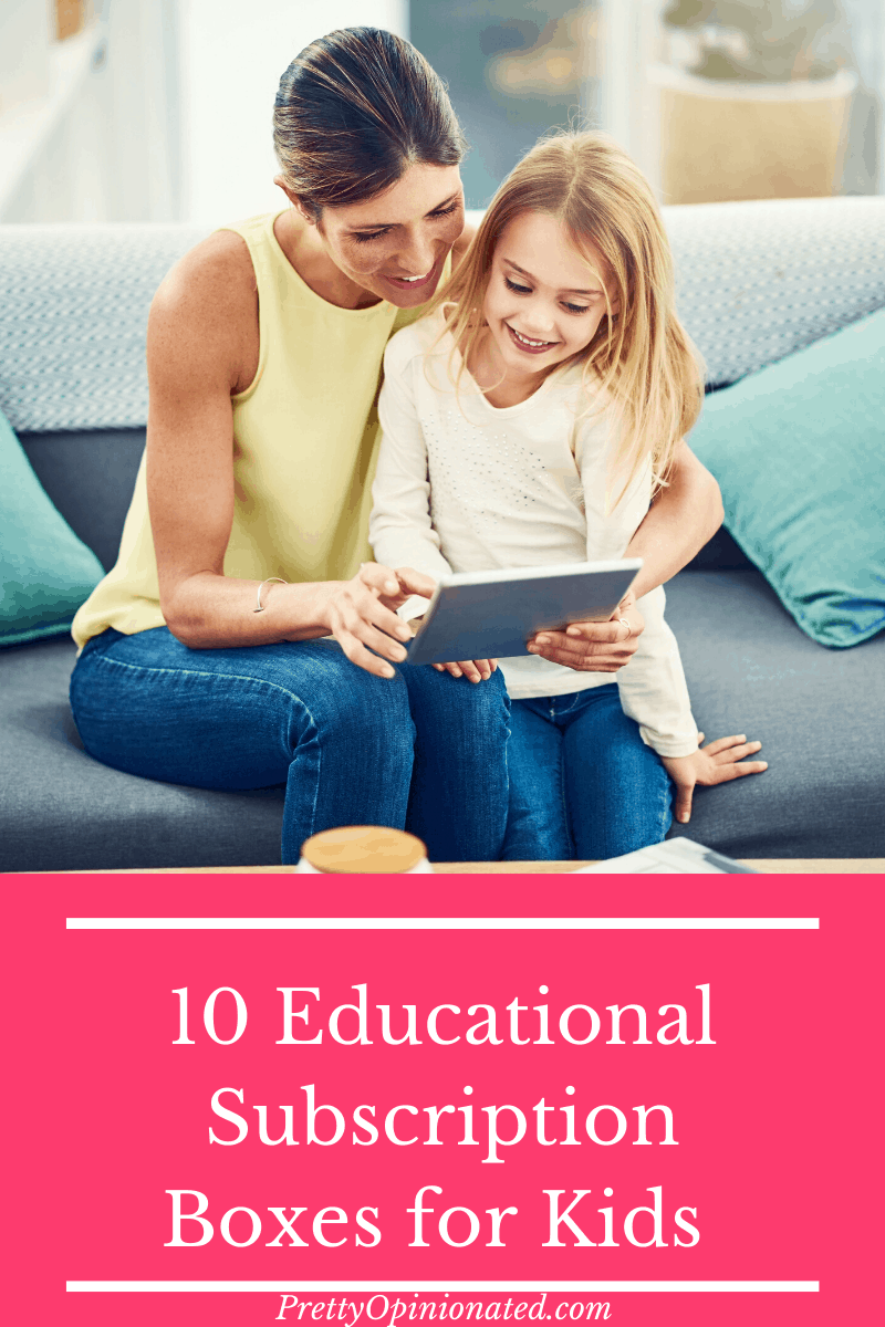 Want to keep kids learning without resorting to boring worksheets? Check out these 10 educational subscription boxes that teach kids new skills in a fun way!