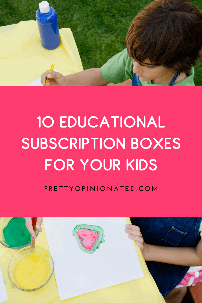 Want to keep kids learning without resorting to boring worksheets? Check out these 10 educational subscription boxes that teach kids new skills in a fun way!