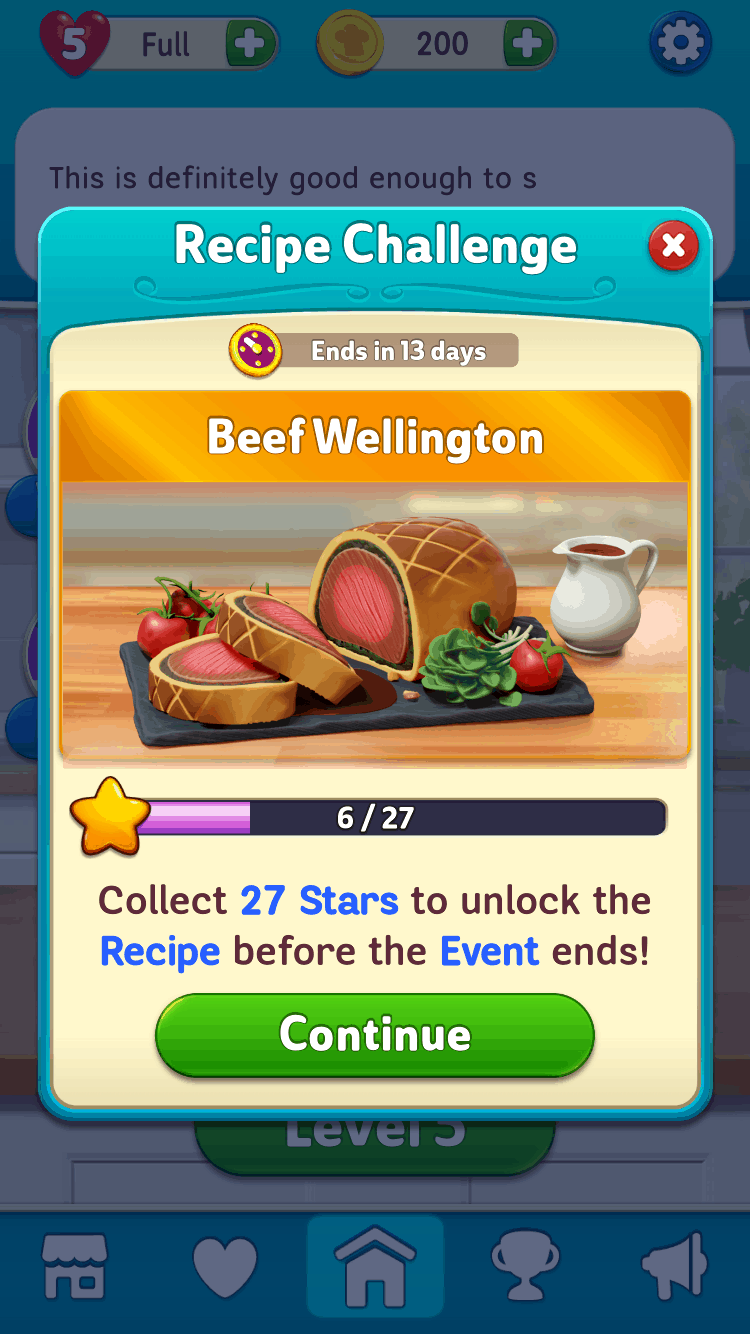 Gordon Ramsay's Chef Blast Lets You Match Your Way to Culinary Genius & Unlock Secret Recipes! 10 Gordon Ramsay's Chef Blast exclusive recipes beef wellington