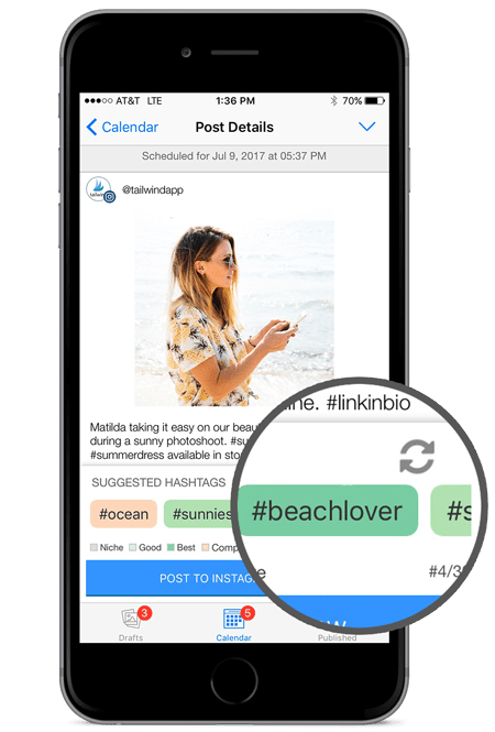 Tailwind's New & Improved Hashtag Finder Makes Instagram Scheduling a Breeze