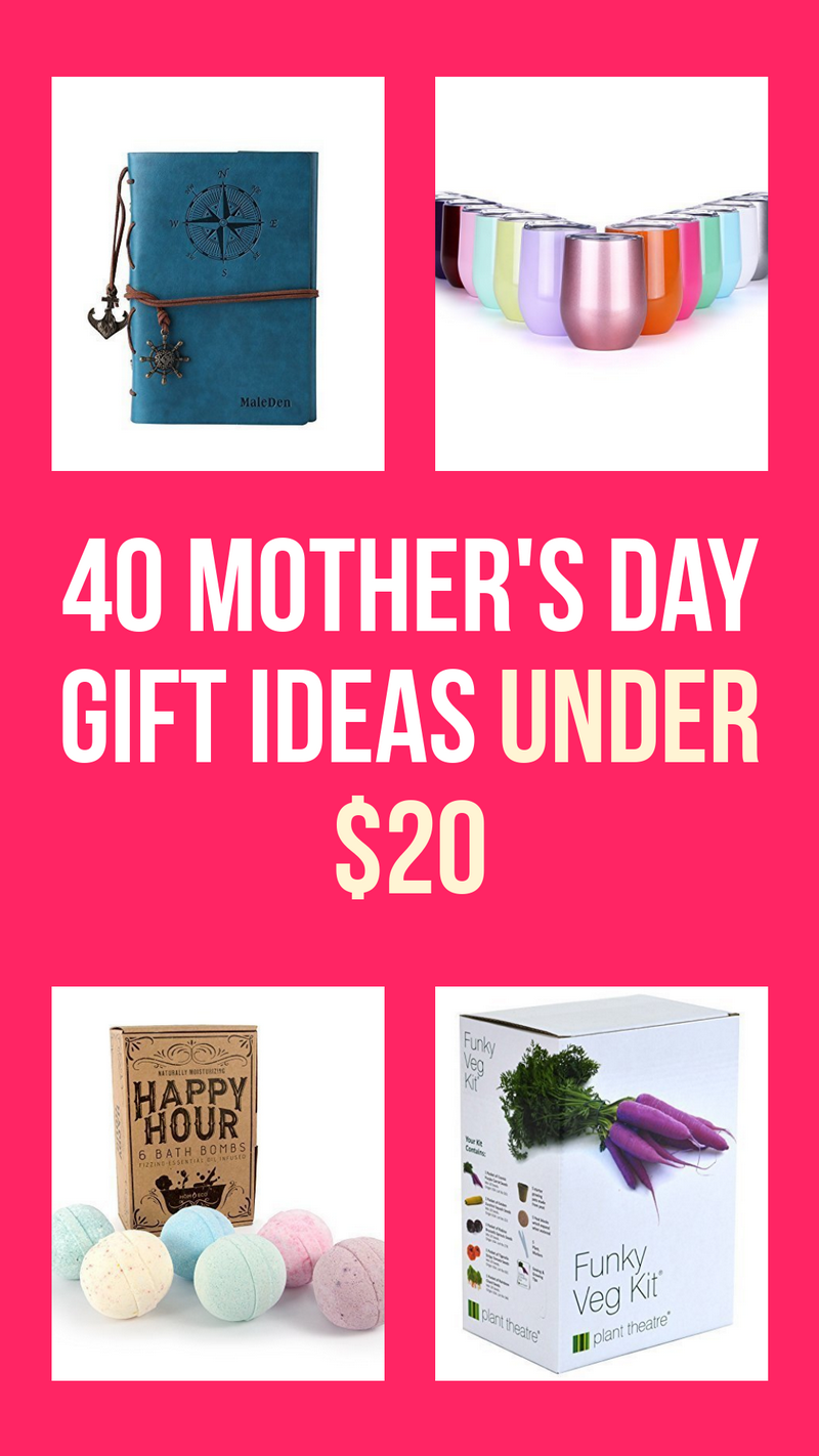 Want to get mom an amazing gift but don't really have a huge budget? I'm sharing some of my favorite Mother's Day gift ideas under $20! With something for every personality, you'll find just the right gift for your favorite mom!